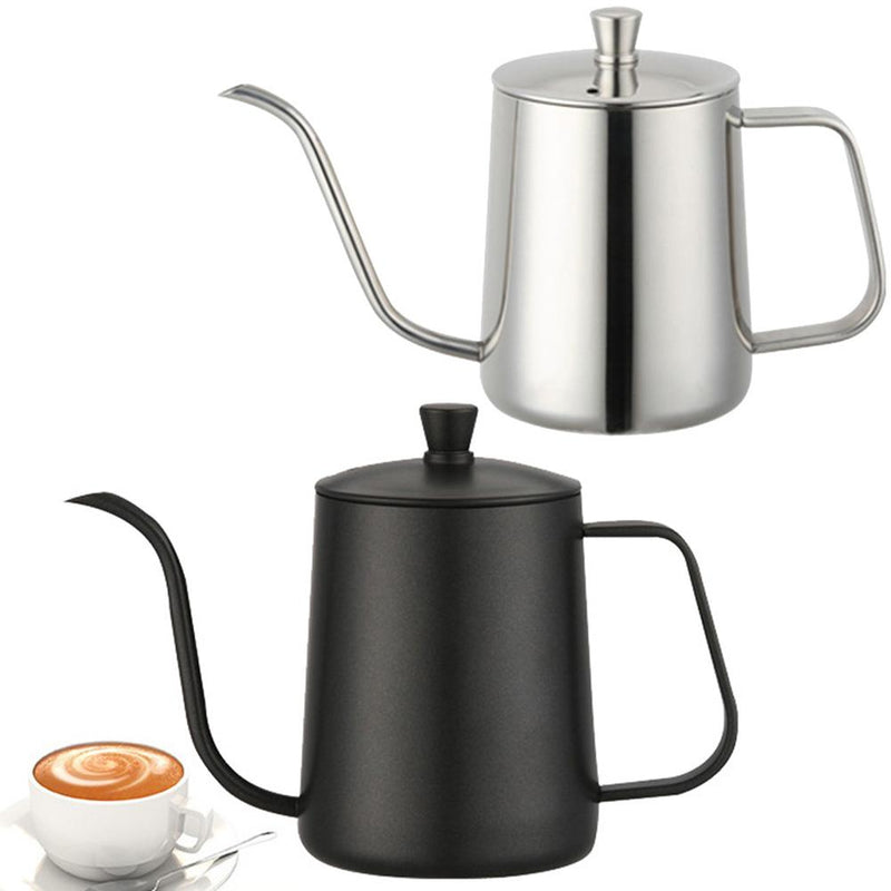 Kettle Coffee Pot - Stainless Steel Gooseneck Pour Over Coffee Pot - Brewer's Coffee Company