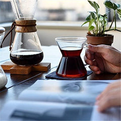 Classic Glass Pour Over Coffee Maker - Heat Resistant Glass - Brewer's Coffee Company