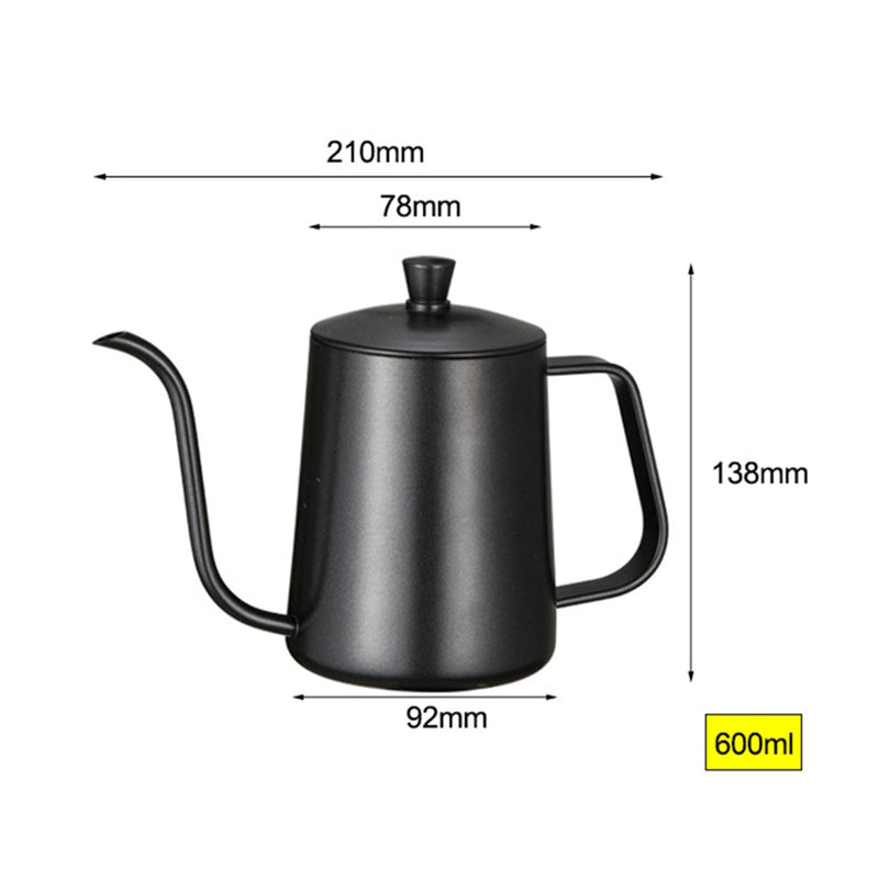 Kettle Coffee Pot - Stainless Steel Gooseneck Pour Over Coffee Pot - Brewer's Coffee Company