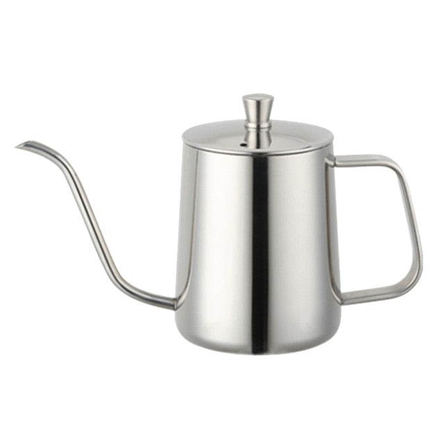 Stainless Steel Hand Drip Coffee Pot Gooseneck Kettle Pour Over 650 ml