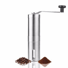 Manual Coffee Grinder - Stainless Steel - Brewer's Coffee Company